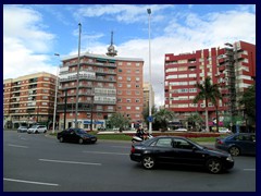 Murcia new part 32 - Plaza Juan XXIII, a large traffic circle